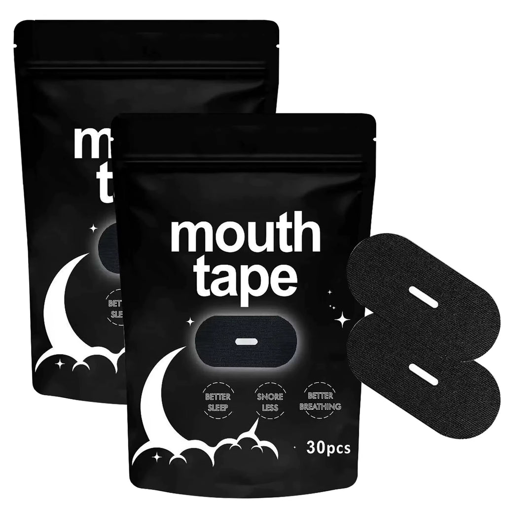 30/60/90PCS Breathable Mouth Tape for Sleep – Comfortable Adhesive Strips to Support Nasal Breathing and Reduce Snoring