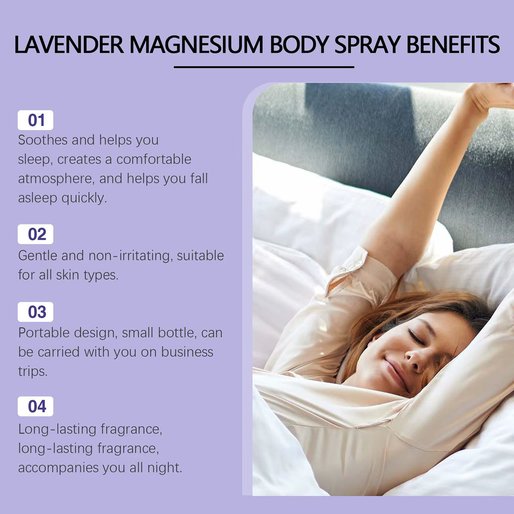 Lavender & Vanilla Sleep Pillow Spray 30ml – Aromatherapy Mist for Relaxation, Bedtime & Better Sleep