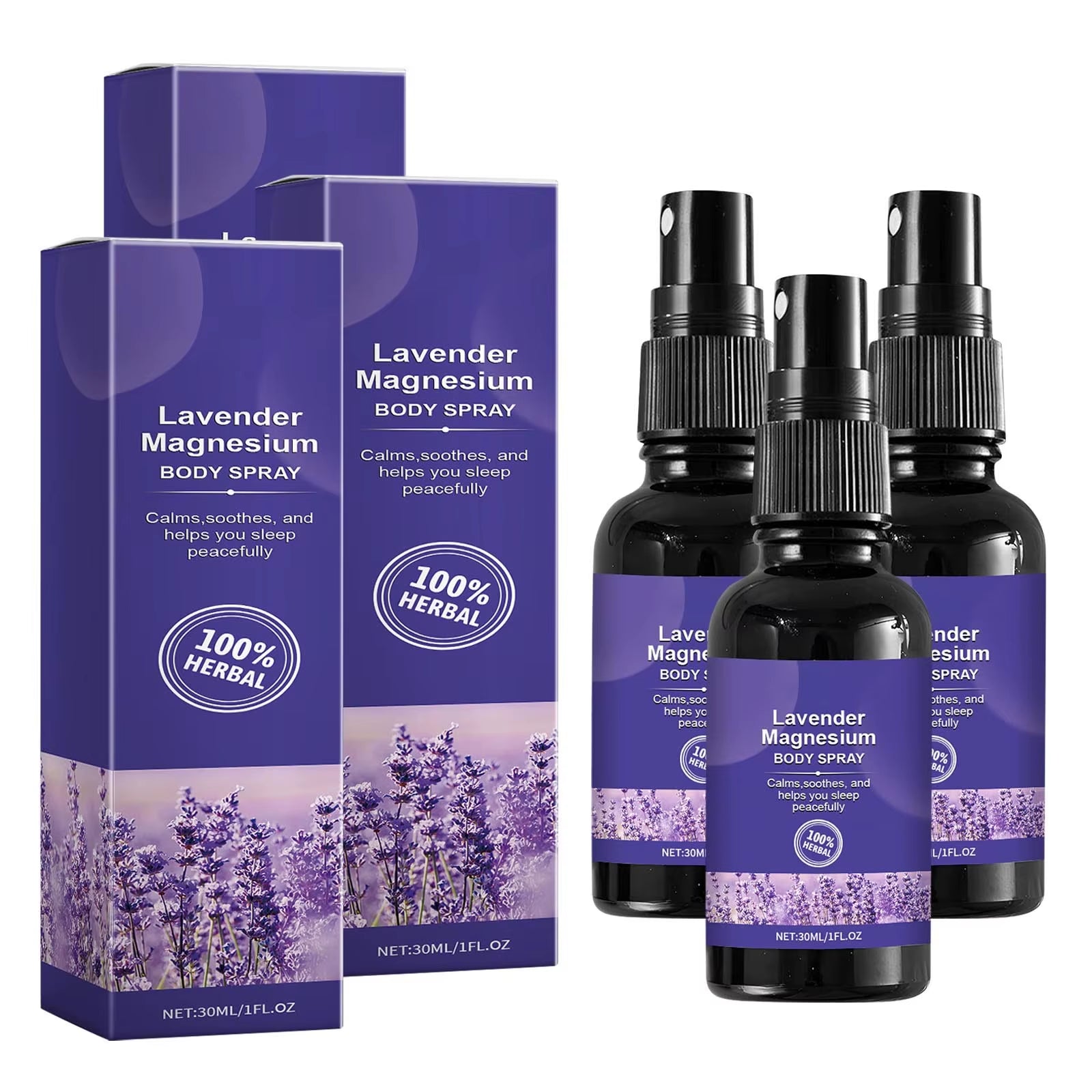 Lavender & Vanilla Sleep Pillow Spray 30ml – Aromatherapy Mist for Relaxation, Bedtime & Better Sleep
