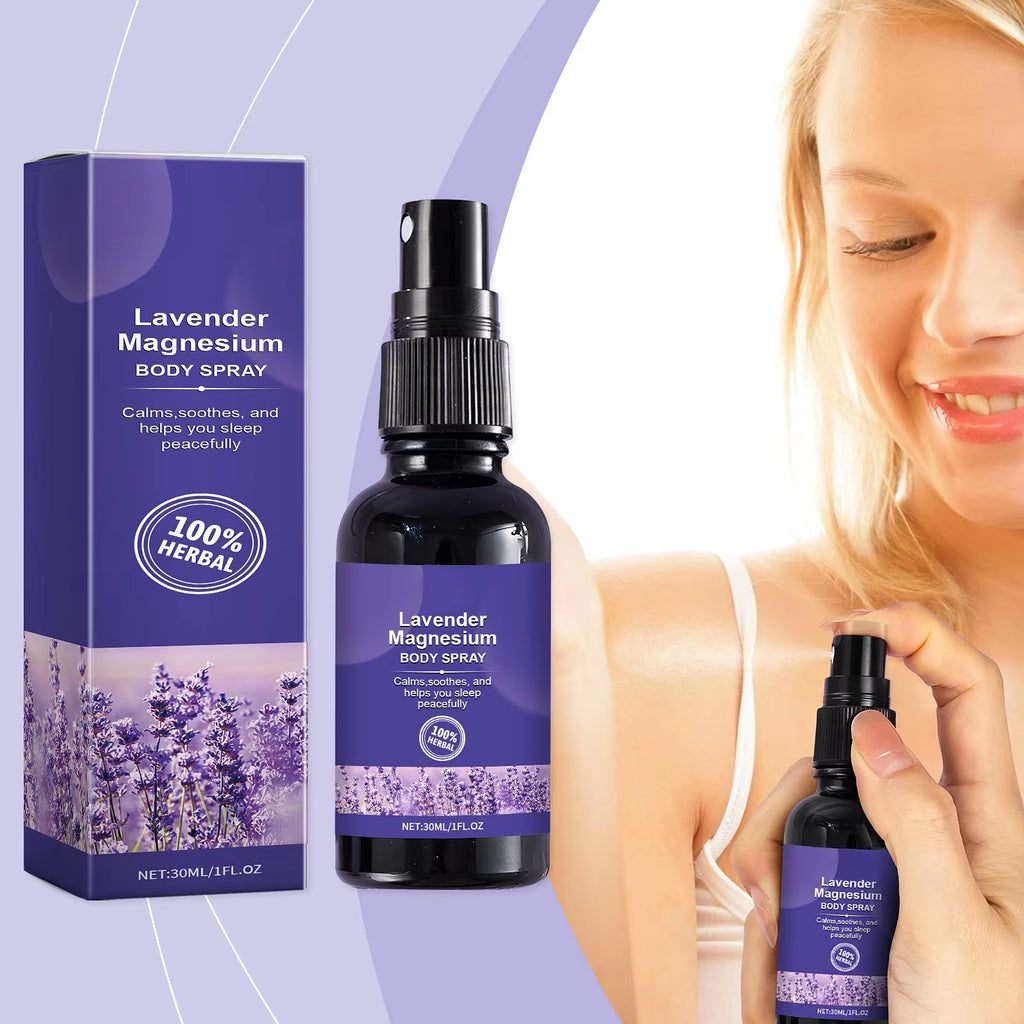 Lavender & Vanilla Sleep Pillow Spray 30ml – Aromatherapy Mist for Relaxation, Bedtime & Better Sleep