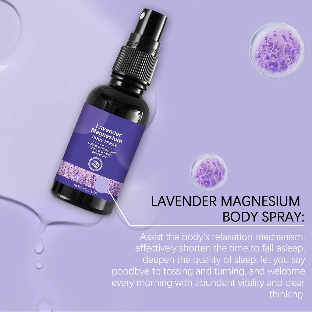 Lavender & Vanilla Sleep Pillow Spray 30ml – Aromatherapy Mist for Relaxation, Bedtime & Better Sleep
