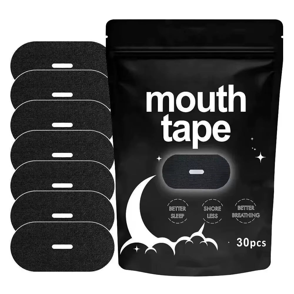 30/60/90PCS Breathable Mouth Tape for Sleep – Comfortable Adhesive Strips to Support Nasal Breathing and Reduce Snoring