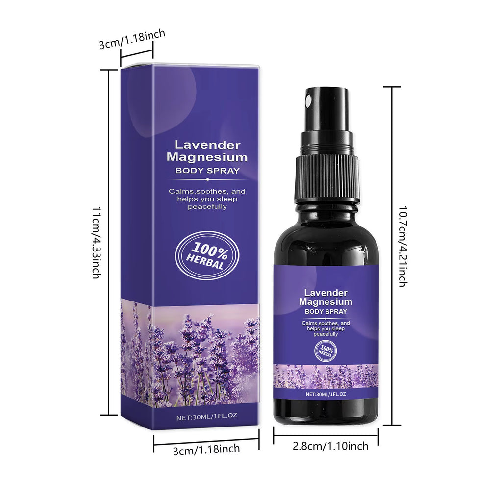 Lavender & Vanilla Sleep Pillow Spray 30ml – Aromatherapy Mist for Relaxation, Bedtime & Better Sleep